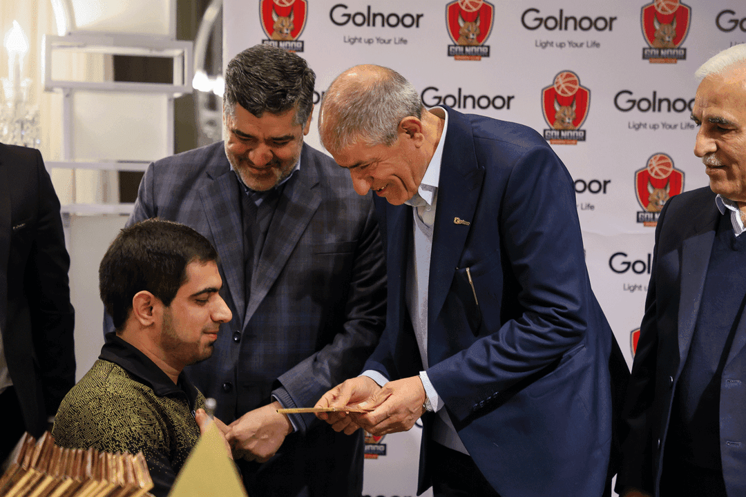طلایه‌داران اراده و افتخار؛ آیین تجلیل از قهرمانان تیم بسکتبال با ویلچر گلنور برگزار شد