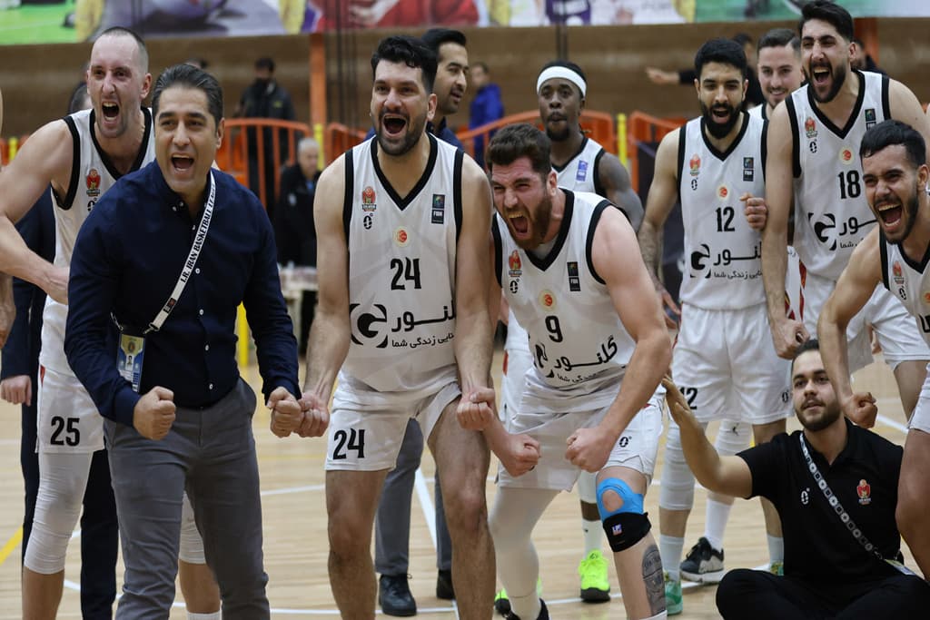 النصر التاريخي لـ گلنور في أول ديربي له في كرة السلة